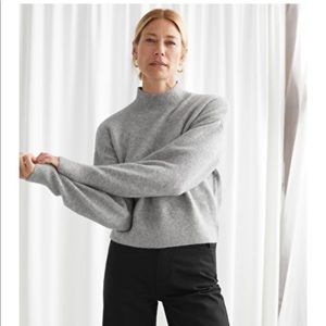 Other Stories Mock Neck Sweater